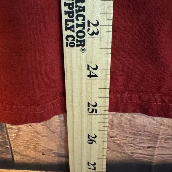 Chicago The Windy City Medium T-Shirt Red EST 1837 Chi Town Short Sleeve Tee - Picture 6 of 7